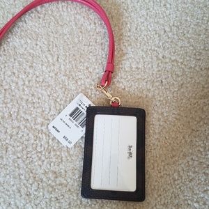 Coach lanyard